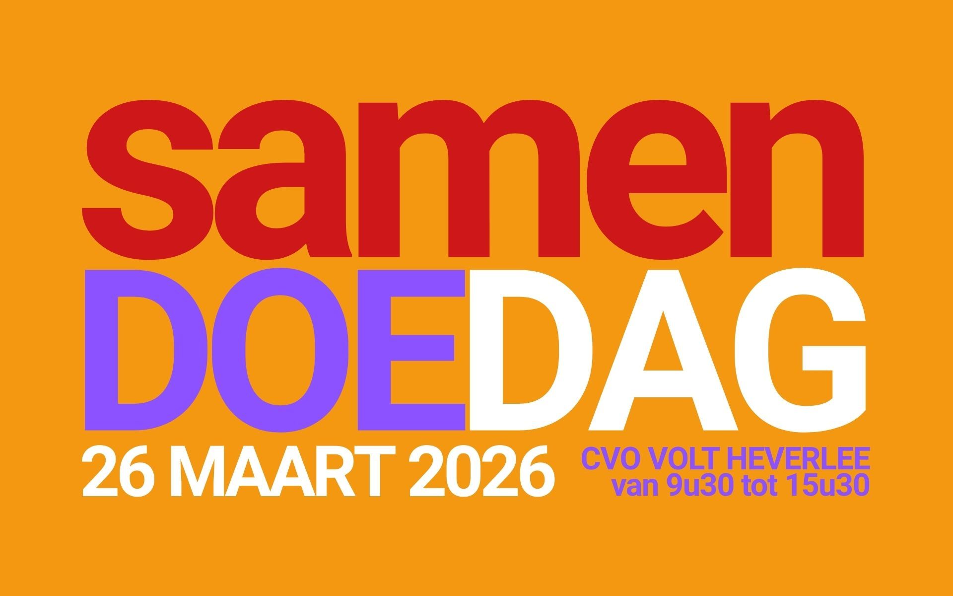 Samen Doedag 2026