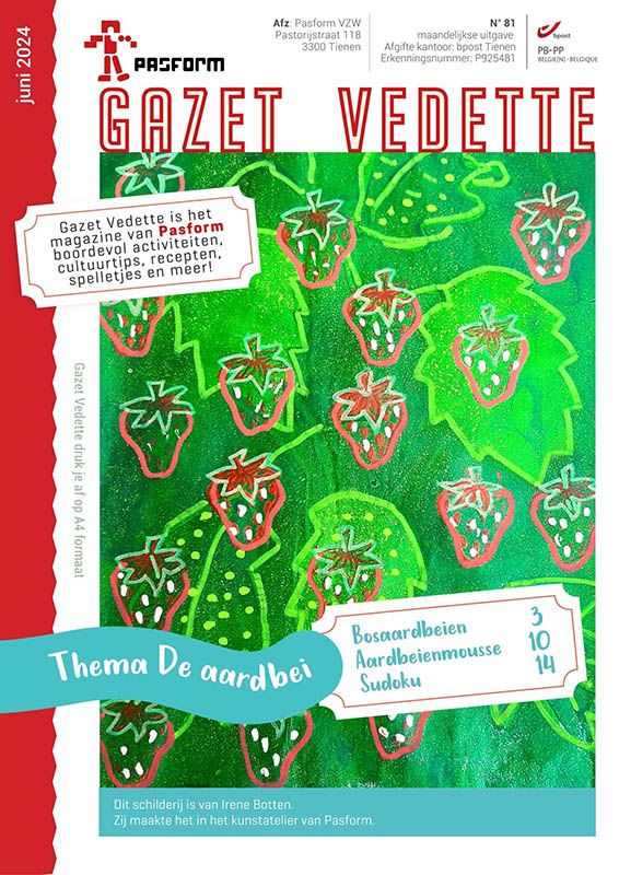 Gazet Vedette N°6 - De aardbei