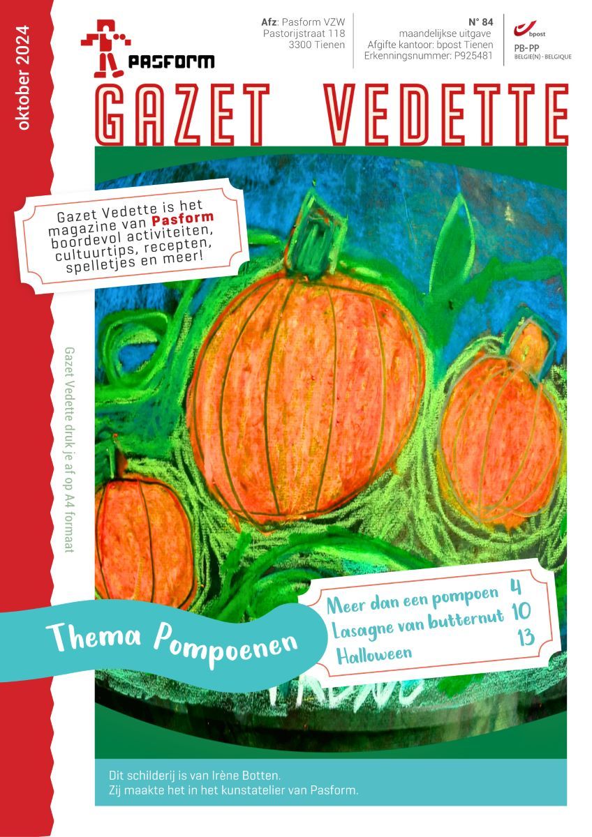 Gazet Vedette N°10 - Pompoenen